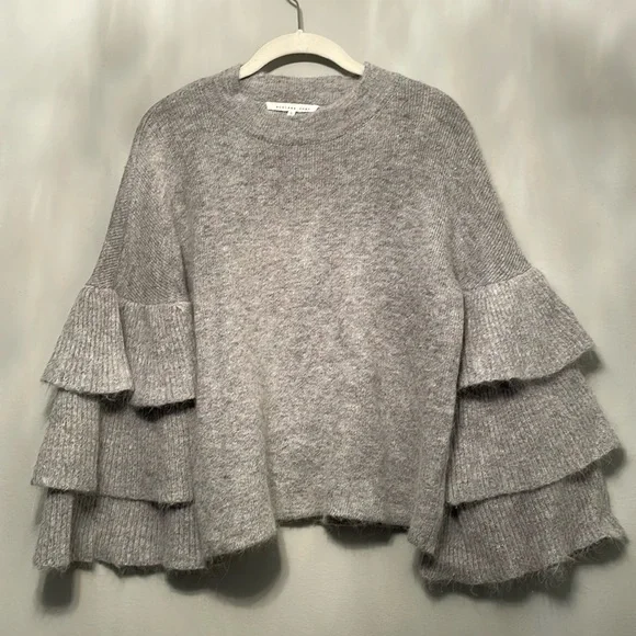 ENDLESS ROSE ANGORA SWEATER SIZE L - Picture 2 of 5